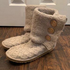 Knit Ugg boots ❄️